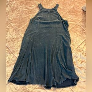 Torrid Gray Ribbed Knit Dress